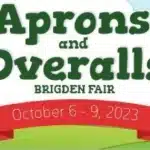 The 2023 fair is Aprons and Overalls