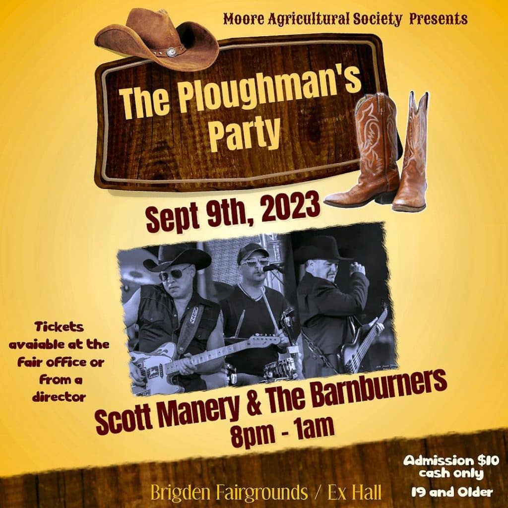 The Ploughman's Party Event Poster
